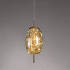 Moderno Sfavillante Lampadario in Vetro