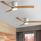 Ventilatore da soffitto in legno nordico