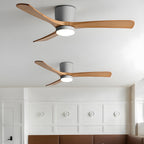 Ventilatore da soffitto in legno nordico