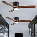 Ventilatore da soffitto in legno nordico