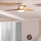 Ventilatore da soffitto in legno nordico