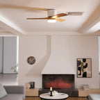 Ventilatore da soffitto in legno nordico