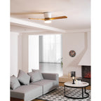 Ventilatore da soffitto in legno nordico