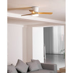Ventilatore da soffitto in legno nordico
