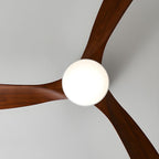 Ventilatore da soffitto in legno nordico
