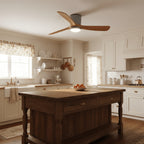 Ventilatore da soffitto in legno nordico