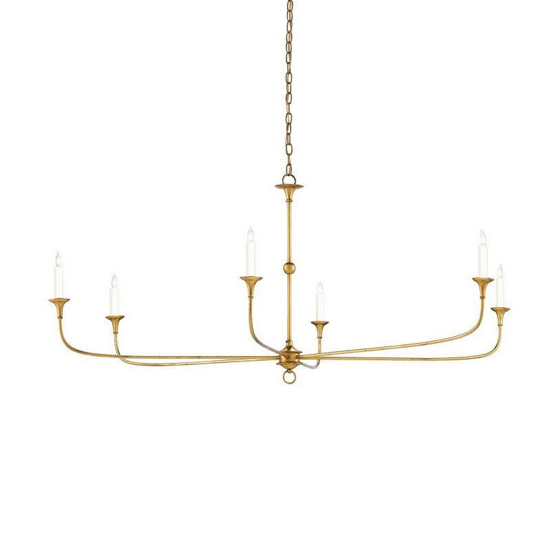 Lampadario in Bronzo Vintage Mid-Century