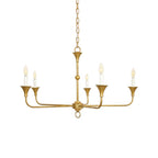 Lampadario in Bronzo Vintage Mid-Century