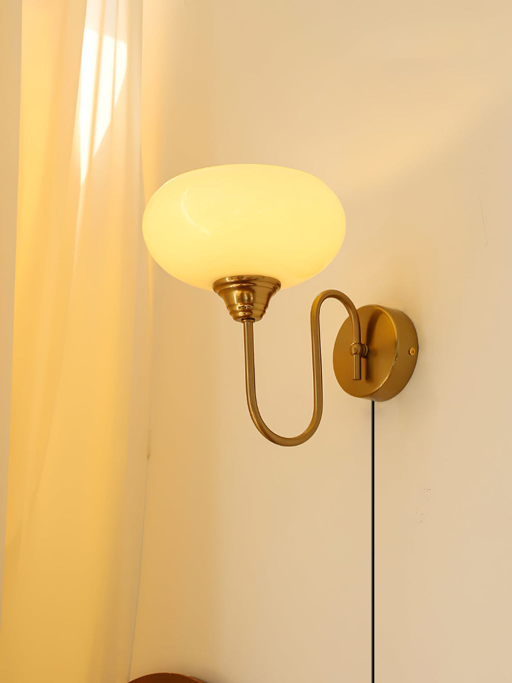 Nova Lampada da Parete a Scomparsa in Vetro
