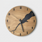 Orologio da Parete in Legno di Lusso Design Moderno