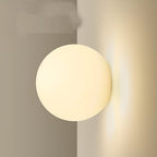 Applique da Parete in Vetro Rotondo Minimalista LED 1 Luce