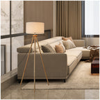 Lampada da Terra Moderna – Lampada Stile con Base a Treppiede