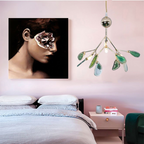 Lampadario Colorato Creativo Aria per Camera da Letto/Soggiorno