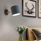 Sconces da Parete Rotante a Cilindro Nordic Macaron con 1 Luce