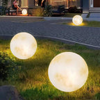 Lampada da Giardino Solare a Forma di Luna
