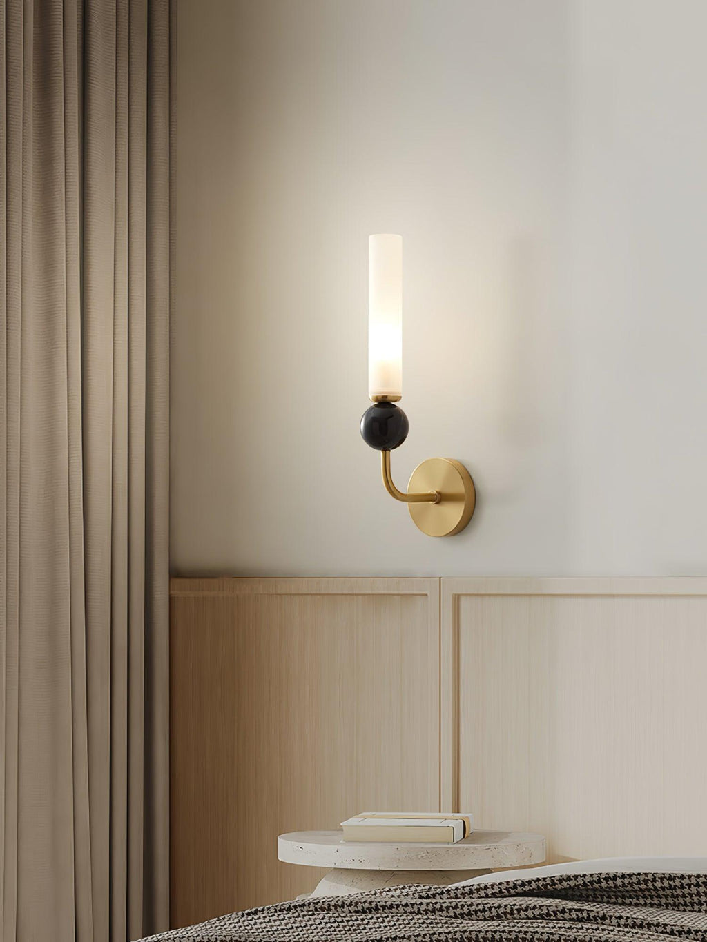 Lampada da Parete Verticale in Marmo