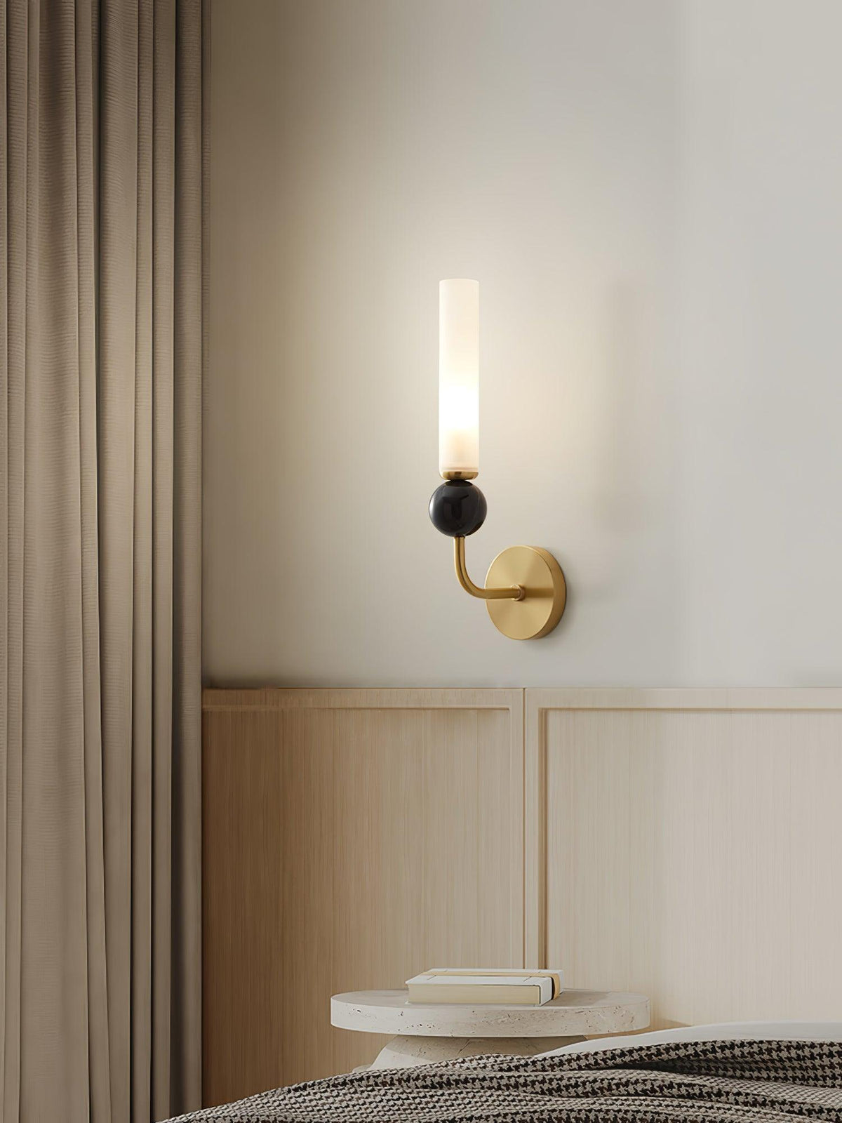 Lampada da Parete Verticale in Marmo