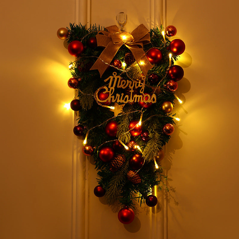 Corona di Natale Festiva – Decorazione Natalizia per Porta e Muro