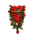 Corona di Natale Festiva – Decorazione Natalizia per Porta e Muro