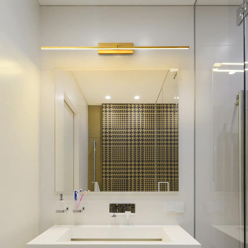 Specchio Esagonale Lampada da Parete Vanity Moderna per Bagno e Camera da Letto