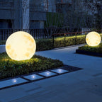 Lampada da Giardino Solare a Forma di Luna