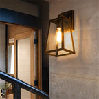 Lampada da Parete Esterna Retro Nordic Industriale