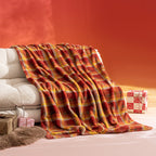 Coperta in Thermofleece Geruite – Plaid in Microfibra Extra Morbido e Leggero
