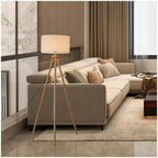 Lampada da Terra Moderna – Lampada Stile con Base a Treppiede