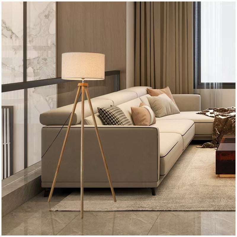 Lampada da Terra Moderna – Lampada Stile con Base a Treppiede