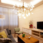 Lampadari LED Firefly Moderni in Metallo con 27/36 Luci