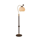 Lampada da Terra Curva con Paralume Regolabile – Lampada di Design Moderna
