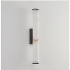 Applique da Parete LED 1 Luce in Marmo Spagnolo Minimalista Moderno con Rame