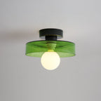 Lampada da soffitto LED in vetro Bauhaus 1 luce