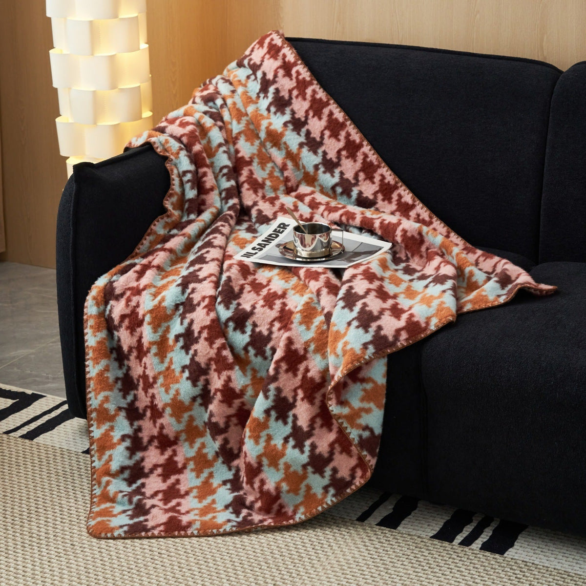 Plaid in Fleece Morbido – Coperta Calda e Decorativa per il Divano