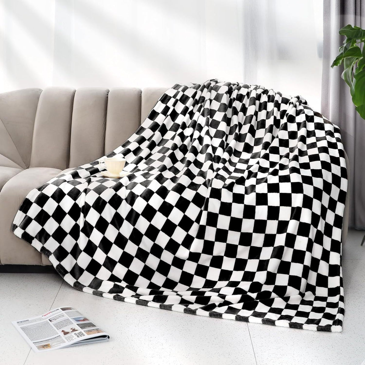 Coperta Coccolosa – Morbida e Calda Coperta per Divano e Letto