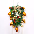 Corona di Natale Festiva – Decorazione Natalizia per Porta e Muro