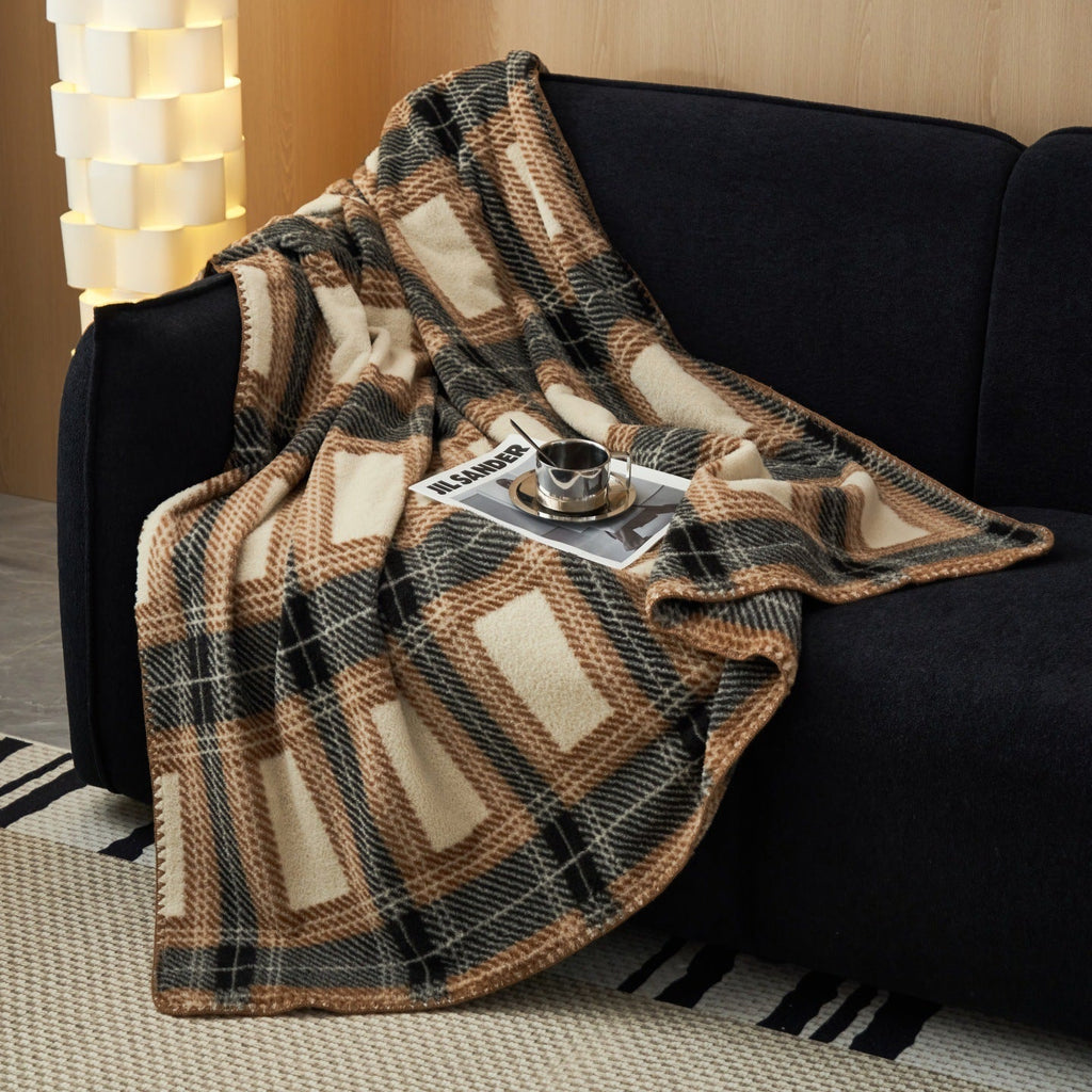 Plaid in Fleece Morbido – Coperta Calda e Decorativa per il Divano