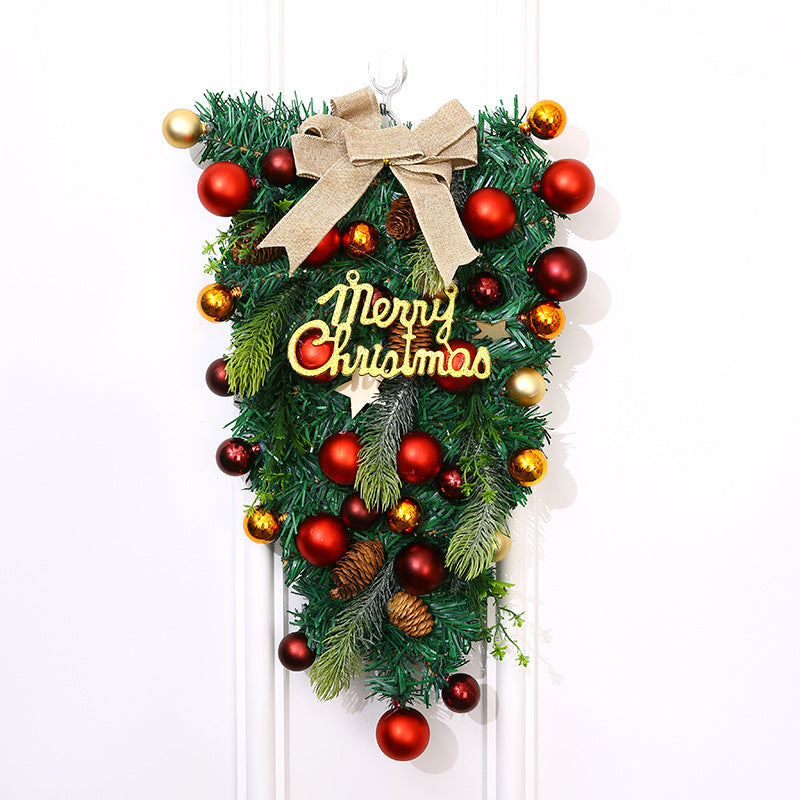 Corona di Natale Festiva – Decorazione Natalizia per Porta e Muro