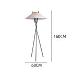 Lampada da Terra Minimalista a Treppiedi – Lampada di Design Moderna per Soggiorno