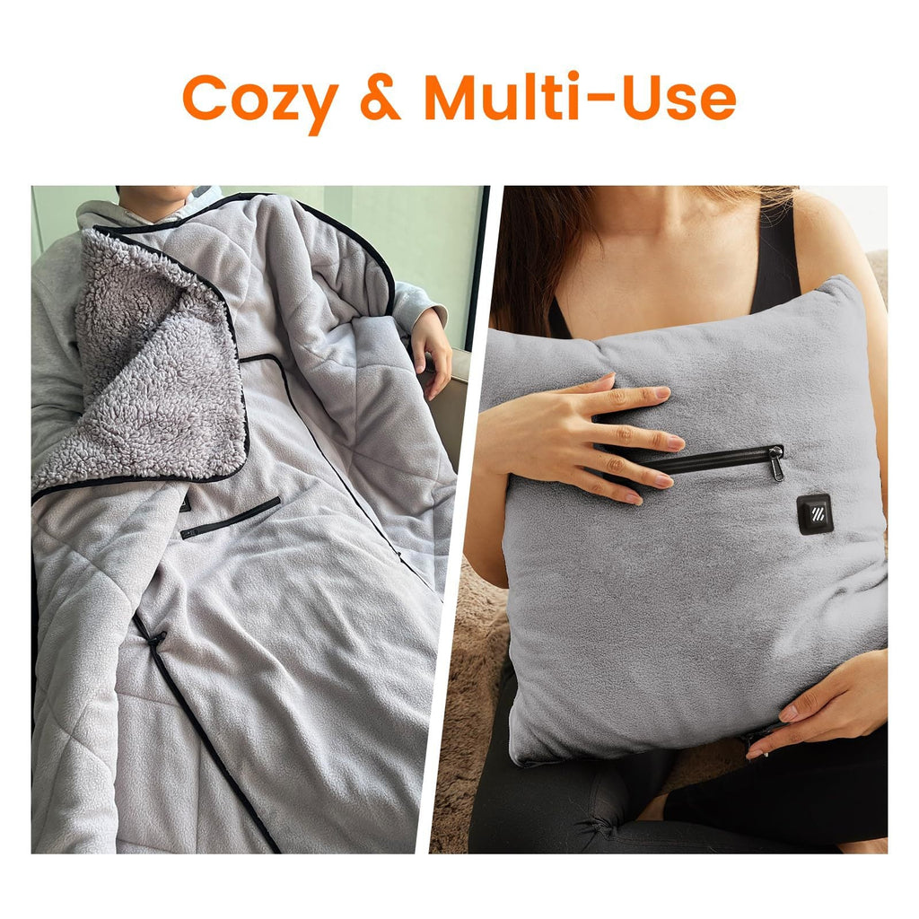 Coperta Elettrica per Donne – Morbida Coperta Riscaldante per Maggiore Comfort
