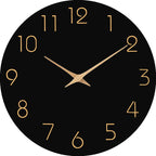 TimeAura – Orologio da parete moderno con numeri audaci e design elegante