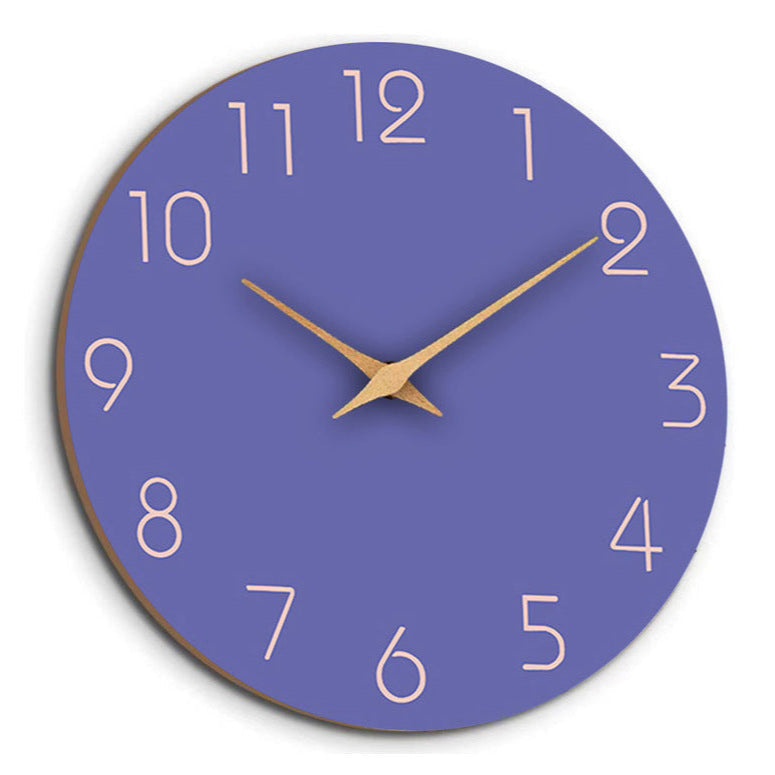 TimeAura – Orologio da parete moderno con numeri audaci e design elegante
