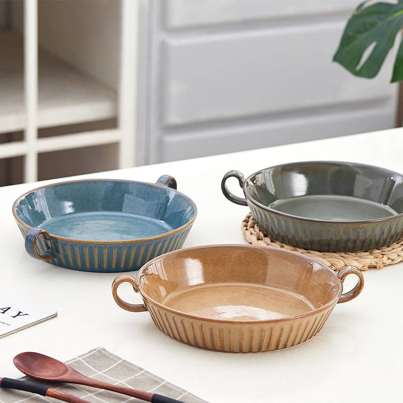 Piatto da Servire Artigianale – Piatto Decorativo per Presentazione di Cibo e Decorazione della Tavola