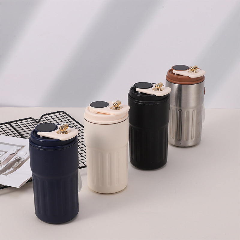 Bicchiere Termico Portatile – Bicchiere da Viaggio Isolante per Bevande Calde e Fredde