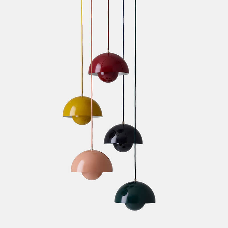 Lampada a sospensione Macaron Semicircolare | Design a Cupola Nordico