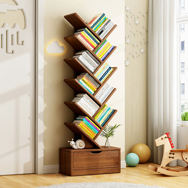 Libreria Rettangolare Creativa Contemporanea Eco-Friendly a 6/8/10/12 Ripiani per Casa e Ufficio