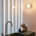 Arisha Moderno LED Piccolo Applique Trasparente Metallo Acrilico