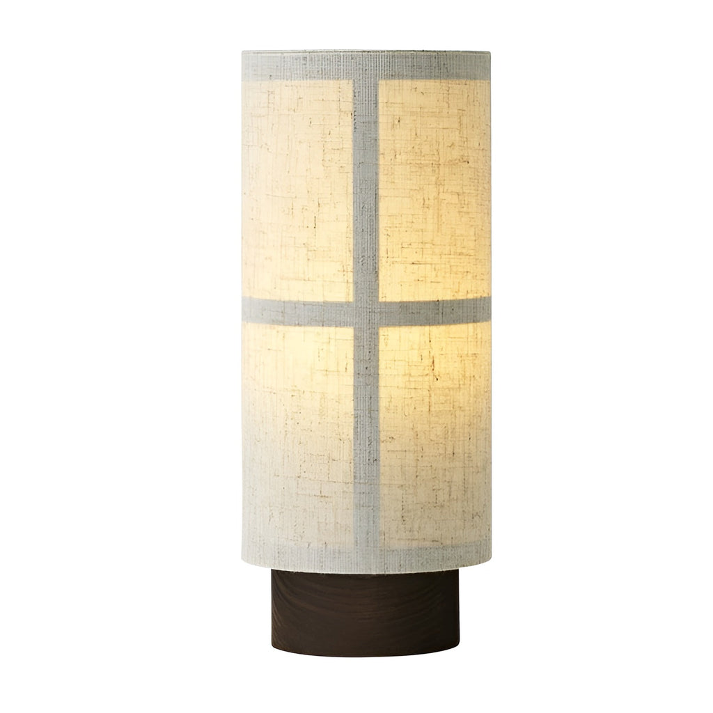 Lampada da tavolo in seta – Design giapponese per un'illuminazione elegante e decorativa