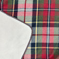 Coperta in Fleece a Quadri – Plaid Morbido e Caldo per Divano e Letto