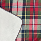Coperta in Fleece a Quadri – Plaid Morbido e Caldo per Divano e Letto